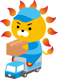 日本物流でんきのキャラクター「ハルオくん」